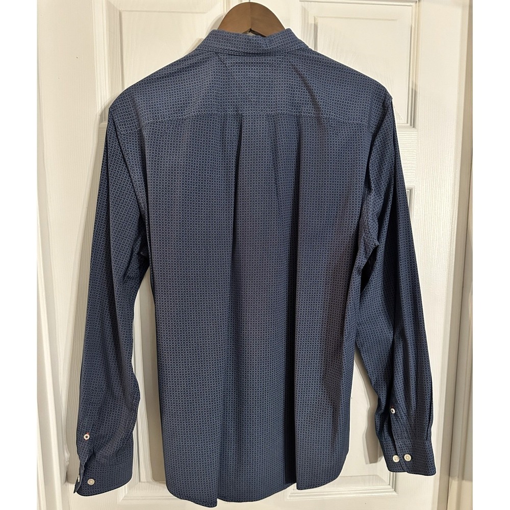 Tommy Hilfiger Men's Long Sleeve Button Down Shirt Geometric Print L - Picture 5 of 5